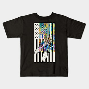 Feather Flag Kids T-Shirt